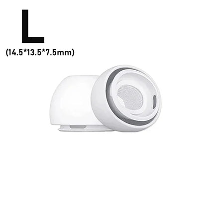 Soft Silicone Ear Tips for AirPods Pro 1/2 – Noise-Reducing Earbud Covers