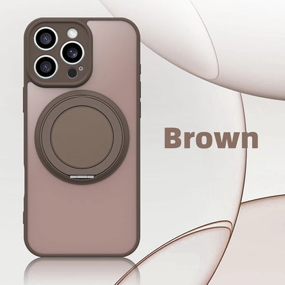 360° Rotating Stand MagSafe Case for iPhone 17 16 15 14 13 12 11 Pro Max