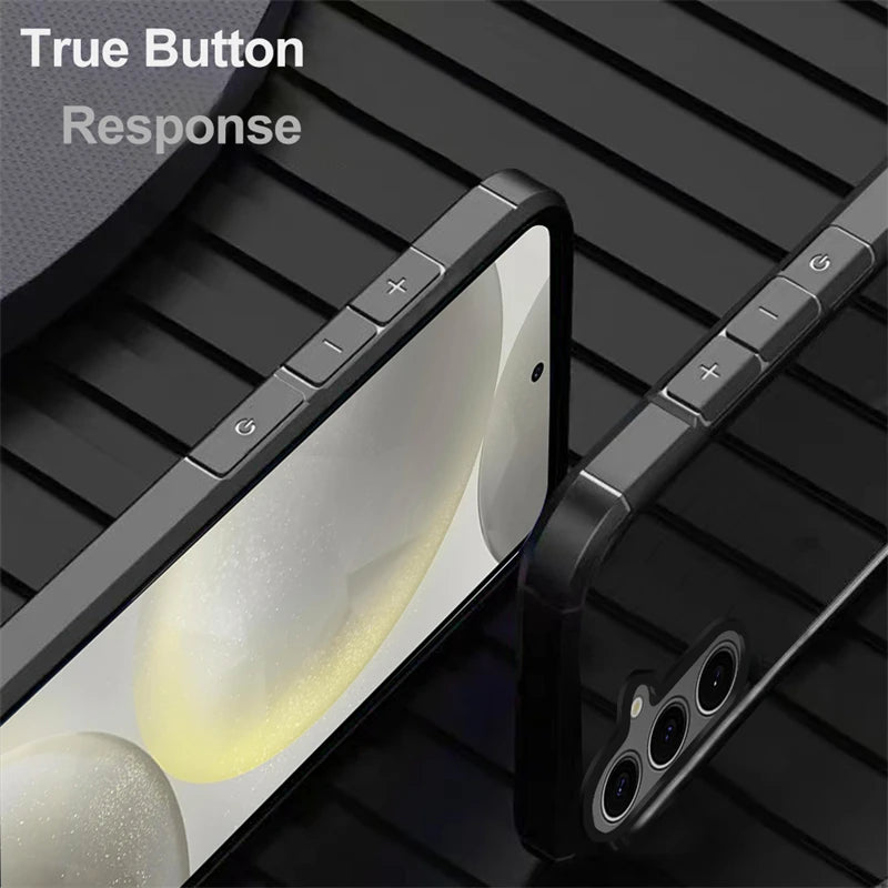 Rugged Hybrid Armor Shockproof Case for Samsung A & S Series – Hard PC Cover