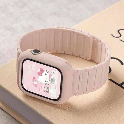 Soft Silicone Case + Strap for Apple Watch Ultra 3 & Series 11–4 SE3