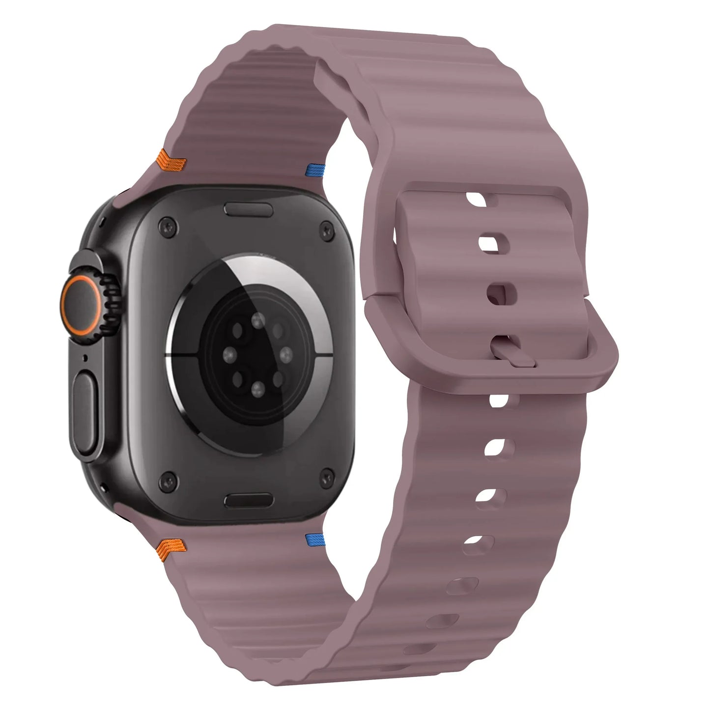 Silicone Strap for Apple Watch Ultra 3/2/1 49/46/45/44/42/41/40mm Sport Wristband