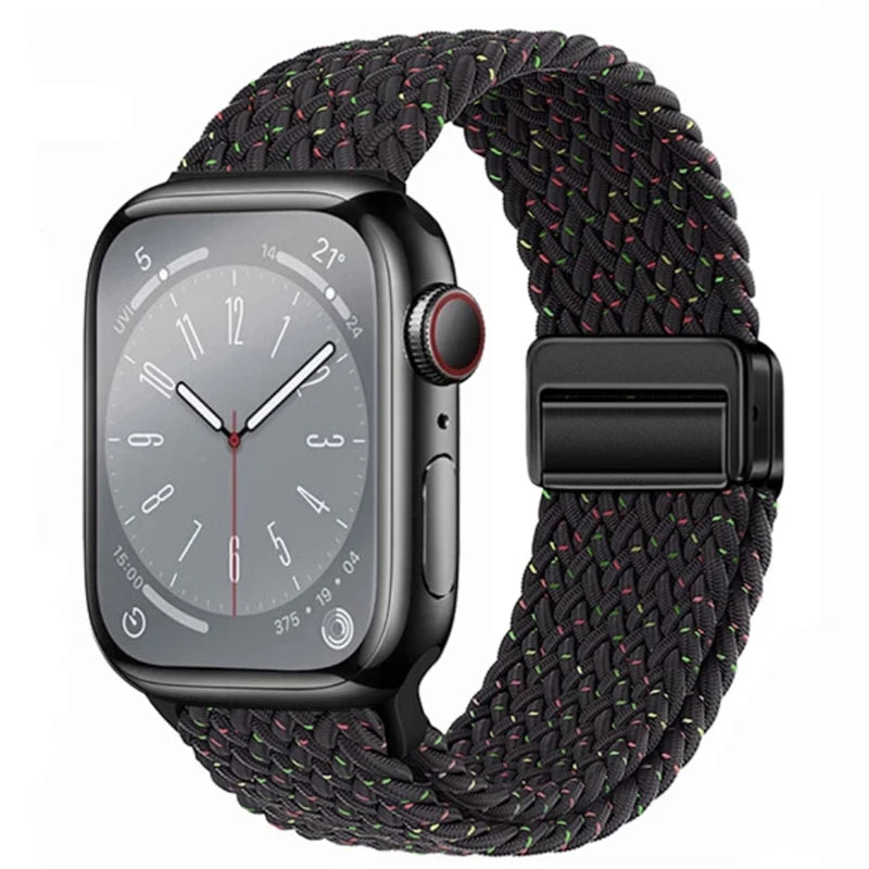 Braided Magnetic Strap for Apple Watch Ultra 2 & Series 10–6 SE Band