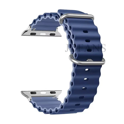 Ocean Strap for Apple Watch Ultra 49mm Series 10 9 8 7 SE in 45–38mm Sizes