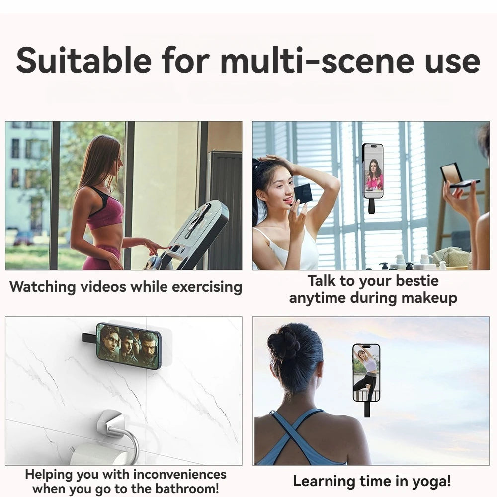 Magnetic Silicone Suction Cup Phone Holder for Car and Desk