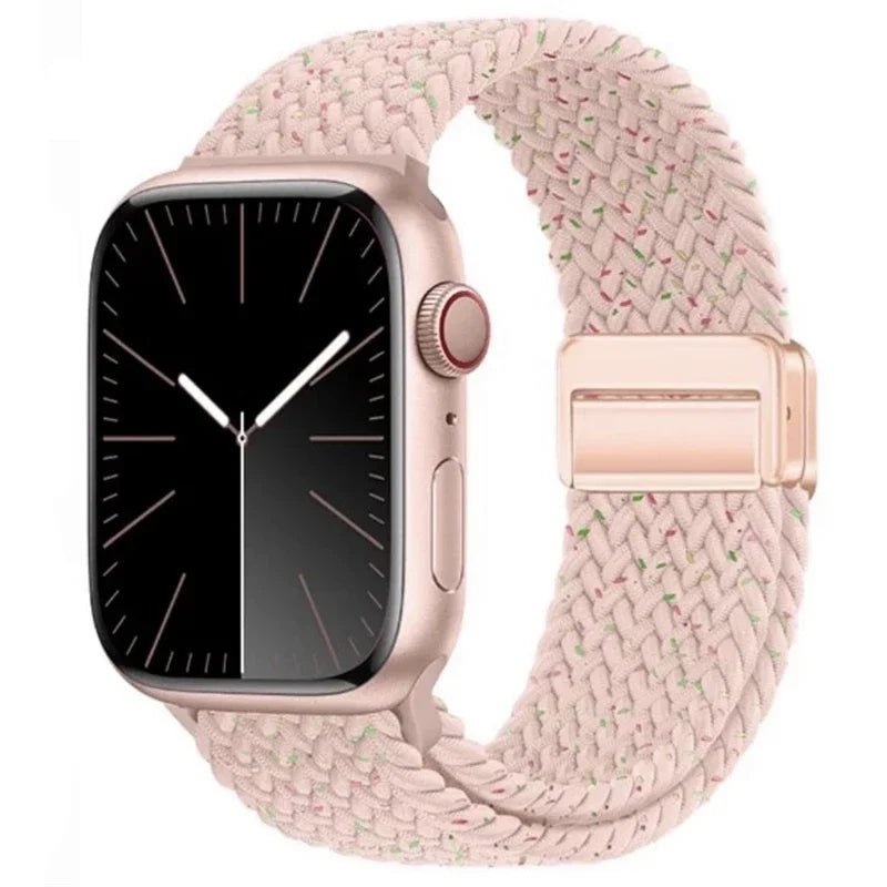 Braided Magnetic Strap for Apple Watch Ultra 2 & Series 10–6 SE Band
