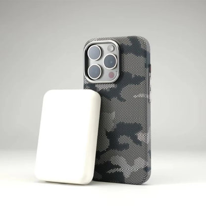 Camouflage Graffiti MagSafe Case for iPhone 16 15 14 13 Pro Max Shockproof Cover