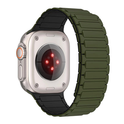 Silicone Magnetic Band for Apple Watch Ultra 3/2 – iWatch Series 6–11 SE