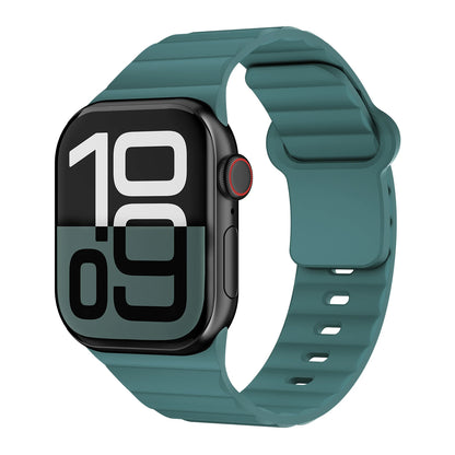 Sport Silicone Strap for Apple Watch Ultra 2 Series 10 9 8 7 SE 49–40mm Bands