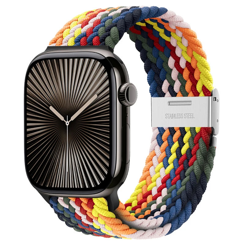 Braided Loop Strap for Apple Watch – Series 4-10 & Ultra (40-49mm)