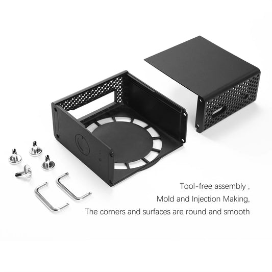 Shockproof Hard Case for Mac Mini M4/M4 Pro – Portable ABS Storage Bag