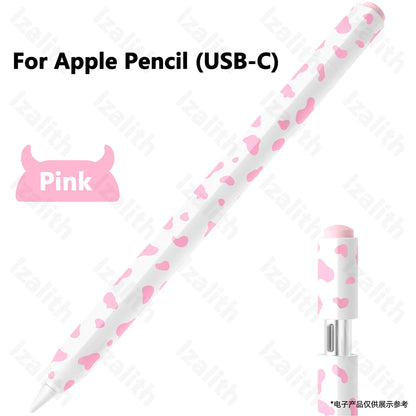 Soft Silicone Case for Apple Pencil 1/2/Pro/3 USB-C Protective Pouch