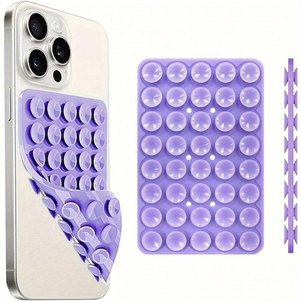 Silicone Suction Cup Phone Mount – Hands-Free Travel Stand for Smartphones