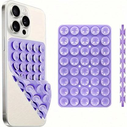 Silicone Suction Cup Phone Mount – Hands-Free Travel Stand for Smartphones