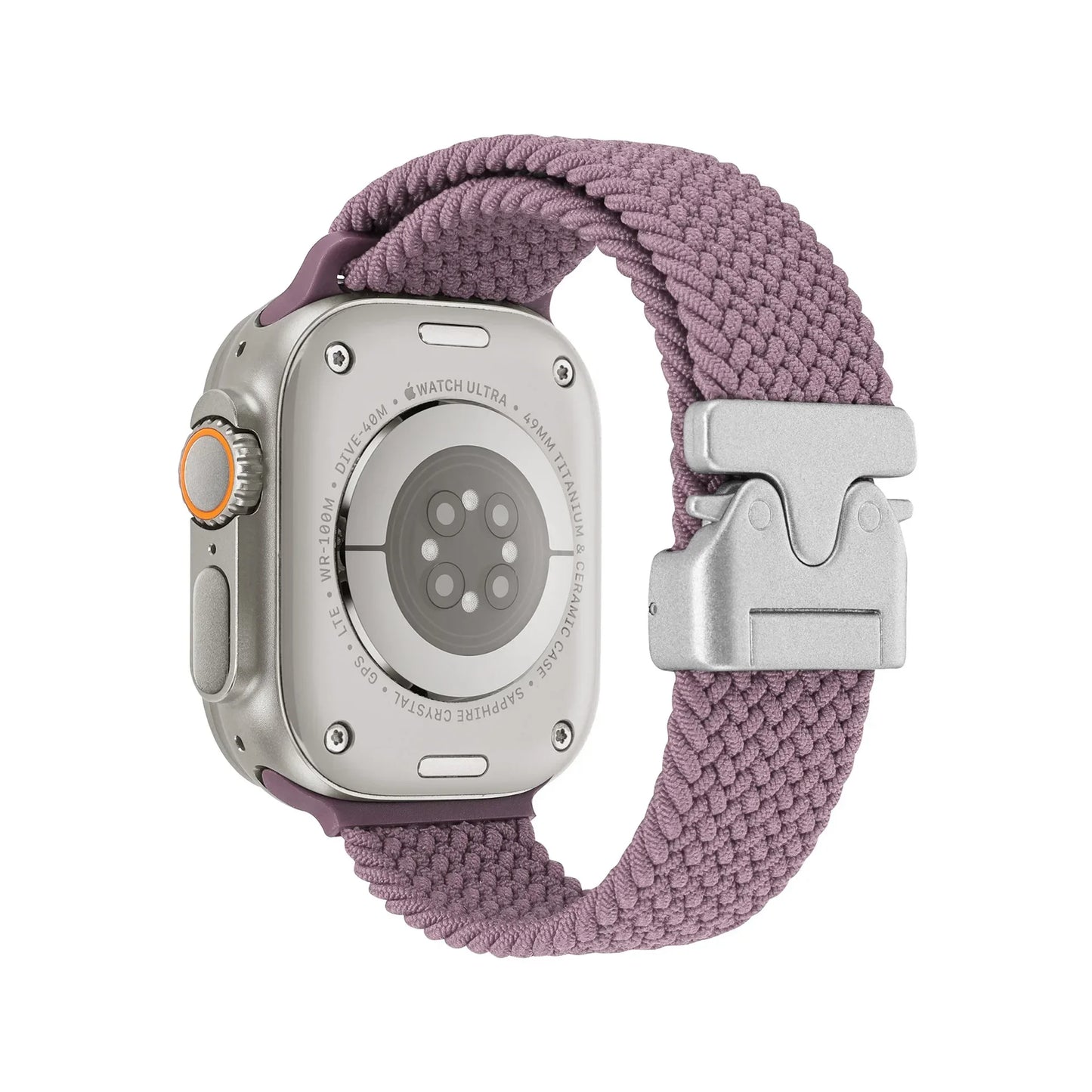 Braided Solo Loop Band for Apple Watch Series Ultra 2 10 9 SE 8 7 6 5