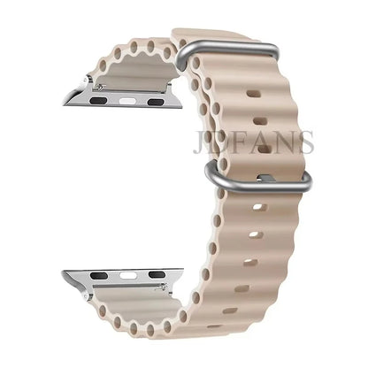 Ocean Strap for Apple Watch Ultra 49mm Series 10 9 8 7 SE in 45–38mm Sizes