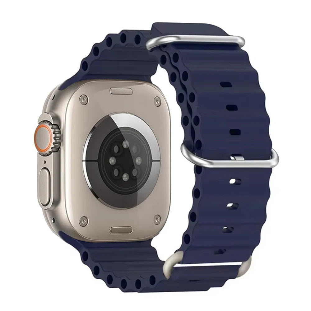 Ocean Band for Apple Watch Ultra 3/2 & Series 11–5 SE Sport Strap