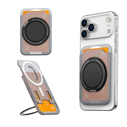 MagSafe Magnetic Wallet Card Holder Stand for iPhone & Samsung Phones