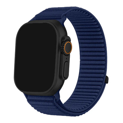 Nylon Braided Sport Strap for Apple Watch Band 10 9 8 SE Ultra 2 49mm–38mm