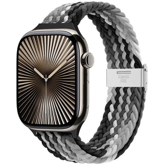 Braided Loop Strap for Apple Watch – Series 4-10 & Ultra (40-49mm)
