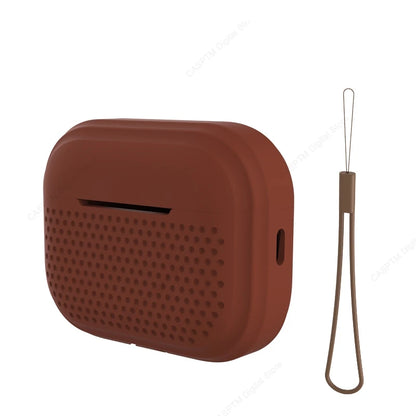 Soft Silicone Case for AirPods Pro 2 & 3 with USB-C Charging Protection