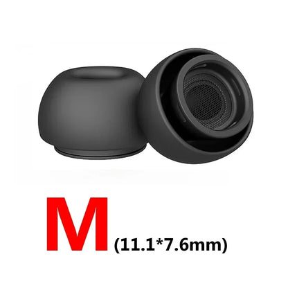 Memory Foam Ear Tips for AirPods Pro – 3pcs Soft Silicone Covers