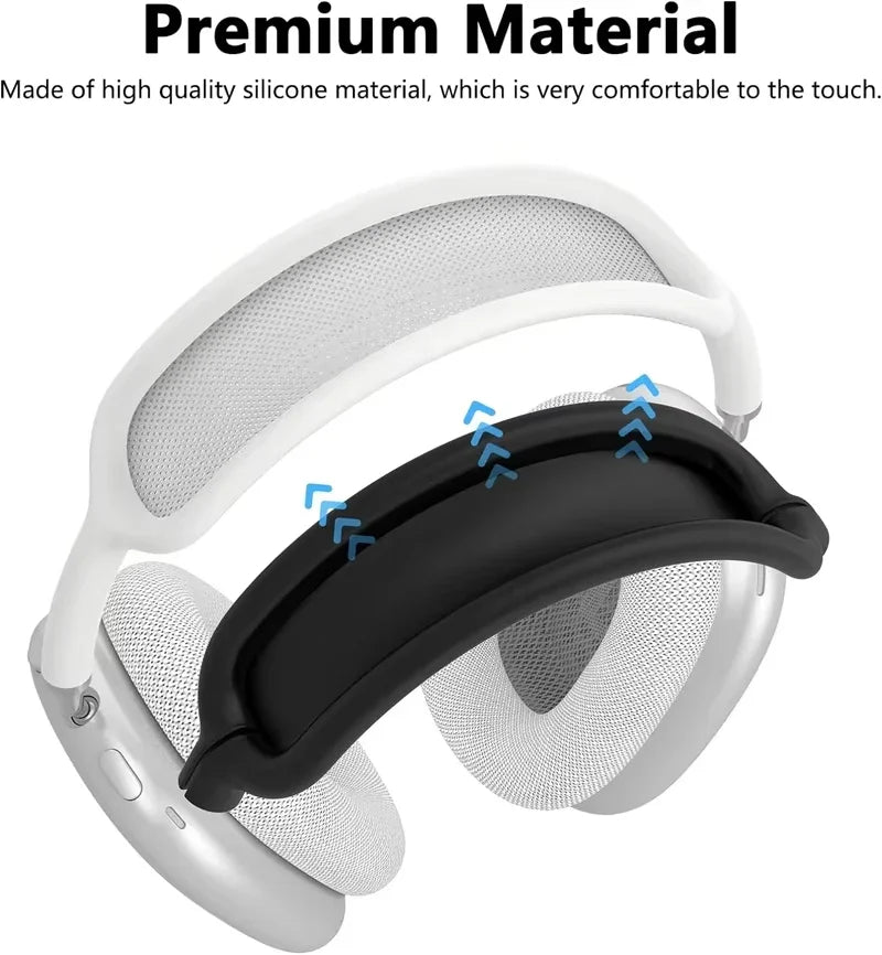 3 in 1 Soft Silicone Case for AirPods Max – Shockproof Headphones Cover