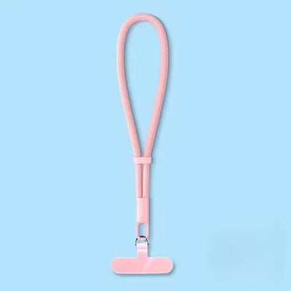 Adjustable Crossbody Phone Lanyard Strap with Patch for iPhone & Smartphones
