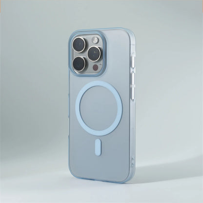 1.0mm Ultra Thin Matte Translucent MagSafe Case For iPhone 16 15 14 13
