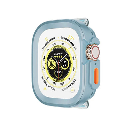 Full Coverage TPU Case for Apple Watch Ultra 2 & Series 8, 49mm Bezel Protector Bumper