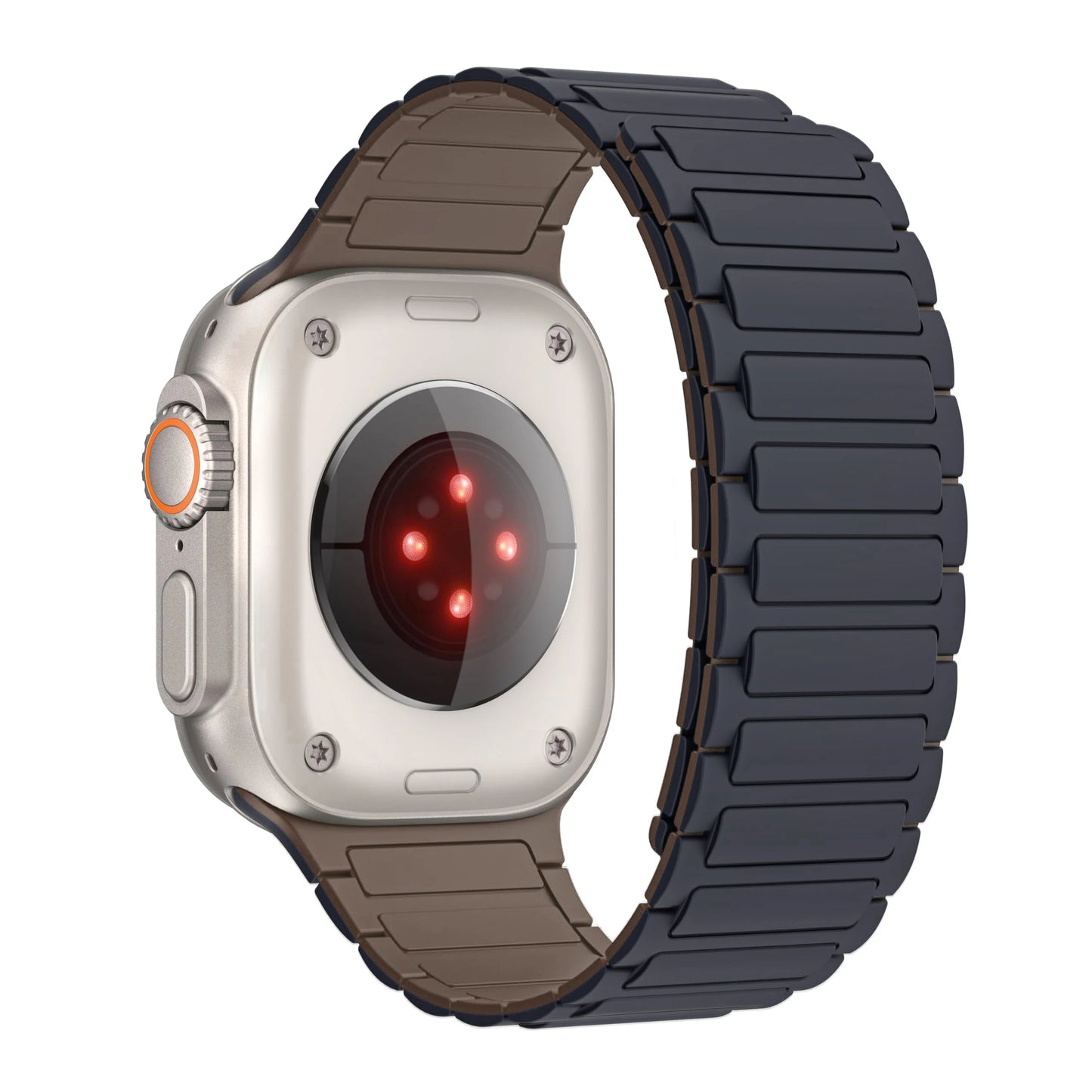 Silicone Magnetic Band for Apple Watch Ultra 3/2 – iWatch Series 6–11 SE
