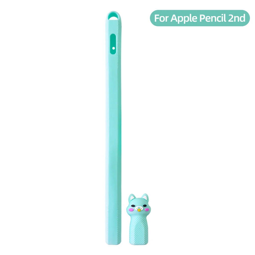 Silicone Case for Apple Pencil 2nd Gen – Soft Stylus Cover for iPad