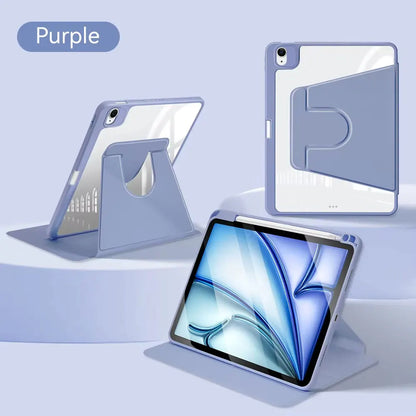 360° Rotation iPad Case for Air, Pro & Mini | Smart Protective Tablet Cover