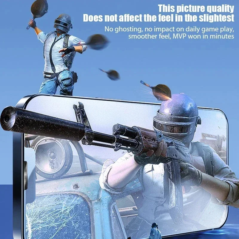 4Pcs Matte Tempered Glass Screen Protector for iPhone 16 15 14 13 12 11 Pro Max