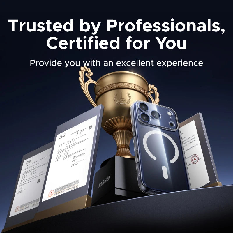 Transparent MagSafe Case for iPhone 17 Air 17 16E 16 15 14 13 12 11 Pro Max