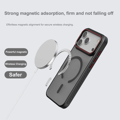 Matte Transparent MagSafe Case for iPhone 17 16 15 14 13 Pro Max Plus Air