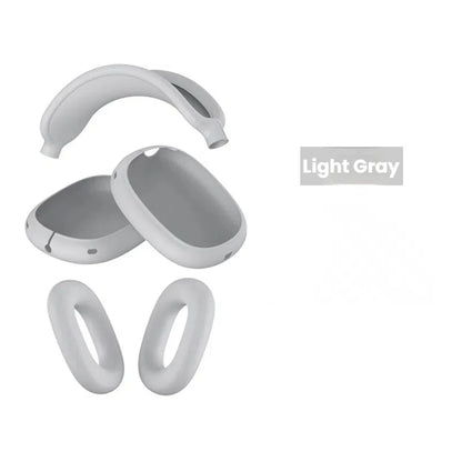 3 in 1 Soft Silicone Case for AirPods Max – Shockproof Headphones Cover