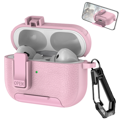 Phone Holder Cortex Case for AirPods Pro 3 2 1 4 Bluetooth Earphone Cover