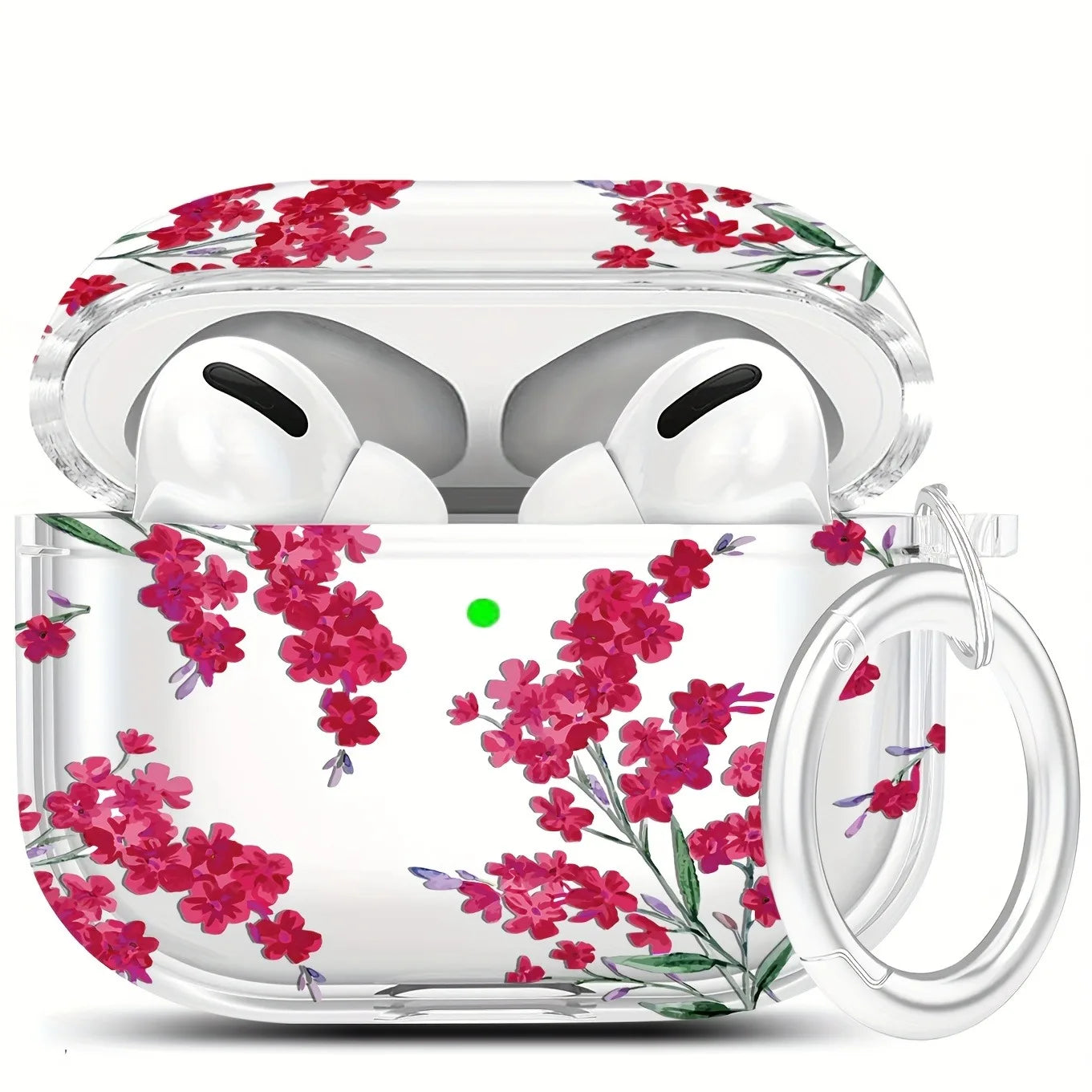 Lovely Floral TPU Soft Case for Apple AirPods 1–4 & Pro/Pro 2 Protective Cover