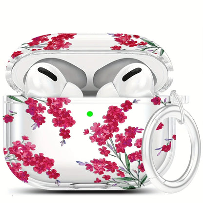 Lovely Floral TPU Soft Case for Apple AirPods 1–4 & Pro/Pro 2 Protective Cover