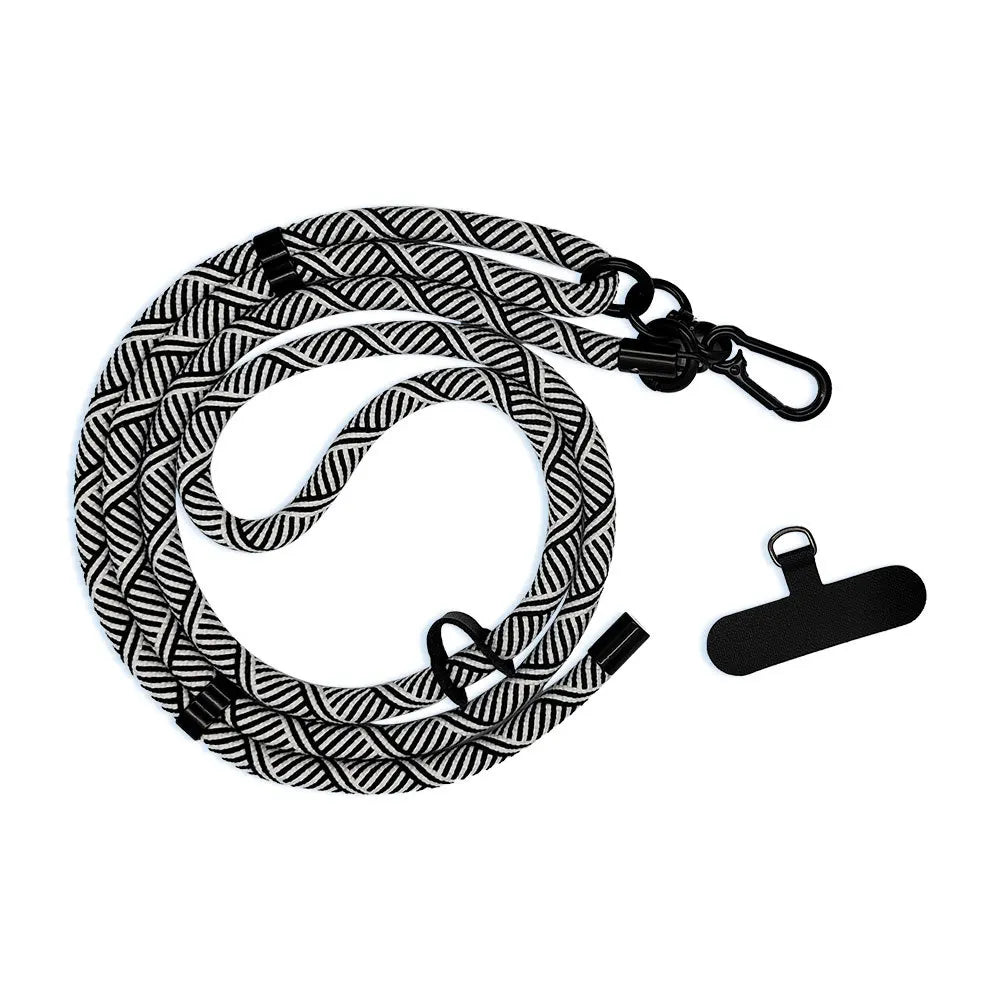 8MM x 120CM Bold Universal Phone Lanyard Crossbody Shoulder Strap Anti-Loss