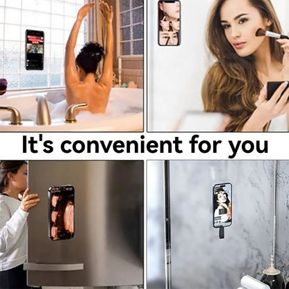 Magnetic Silicone Suction Cup Phone Holder for Car and Desk