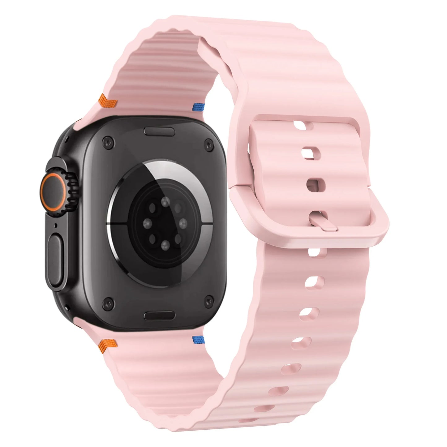 Silicone Strap for Apple Watch Ultra 3/2/1 49/46/45/44/42/41/40mm Sport Wristband