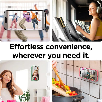 Silicone Magnetic Suction Cup Phone Holder Pad – Wall-Mounted Anti-Slip Square