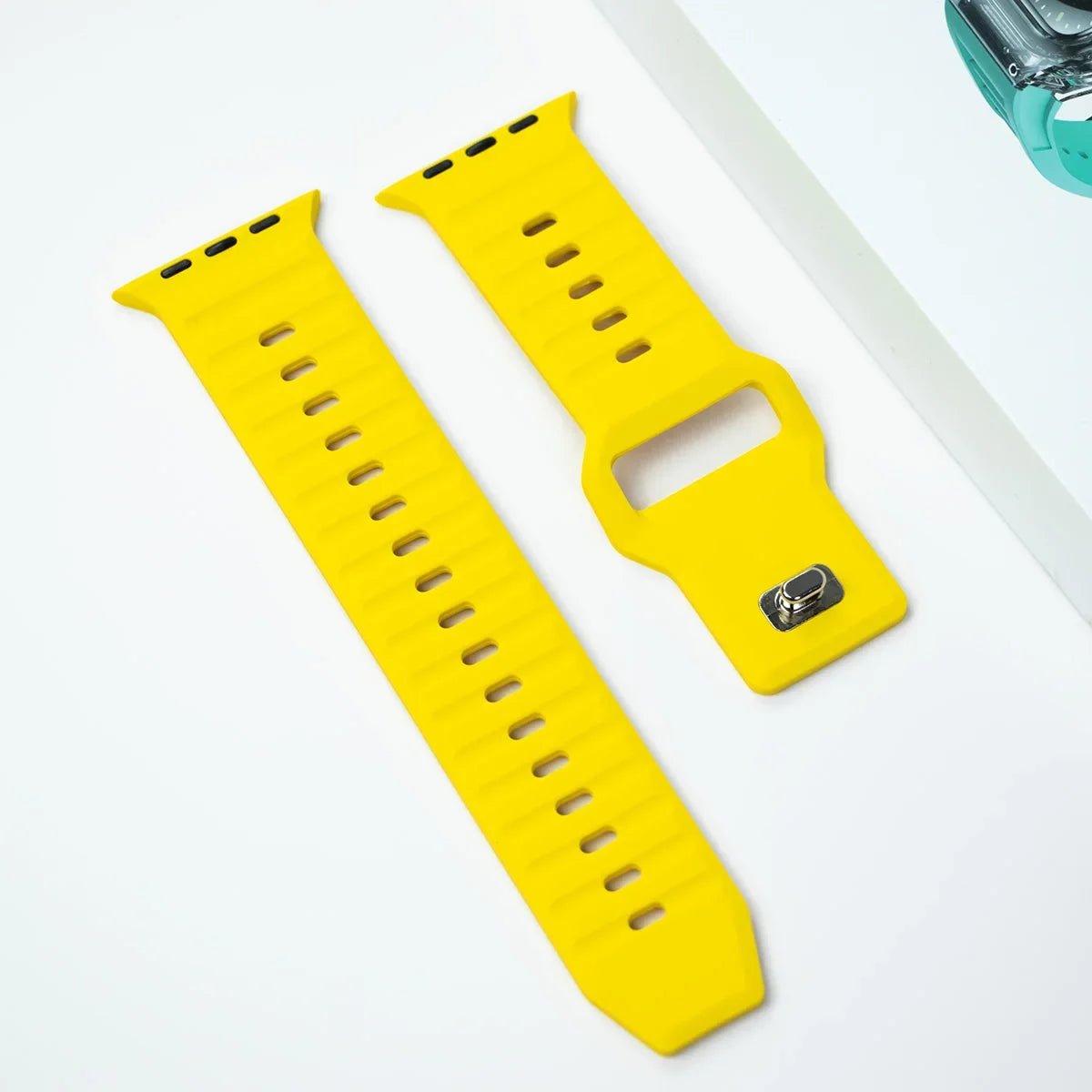 Sport Silicone Strap for Apple Watch Ultra 2 & Series 9–6 | 49–42mm Band