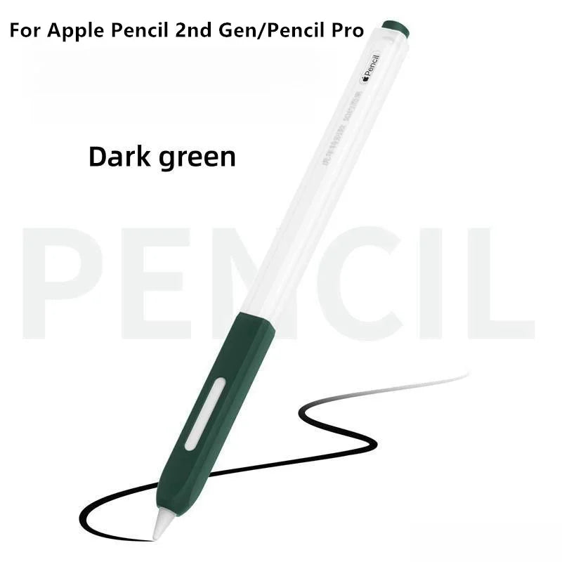 Protective Silicone Pencil Case for Apple Pencil 1st & 2nd Gen – Shockproof Stylus Cover