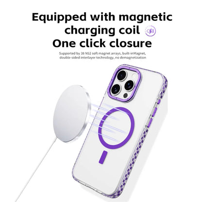 Transparent MagSafe Case for iPhone 11 12 13 Pro Max – Hybrid Armor Cover