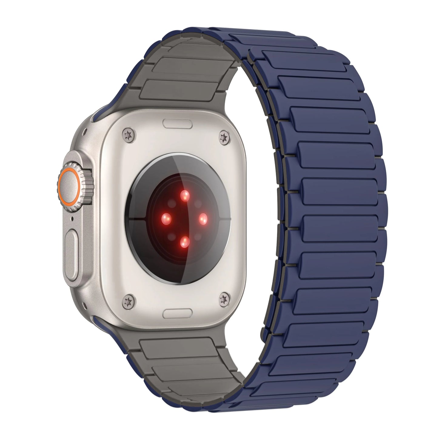 Silicone Magnetic Band for Apple Watch Ultra 3/2 – iWatch Series 6–11 SE