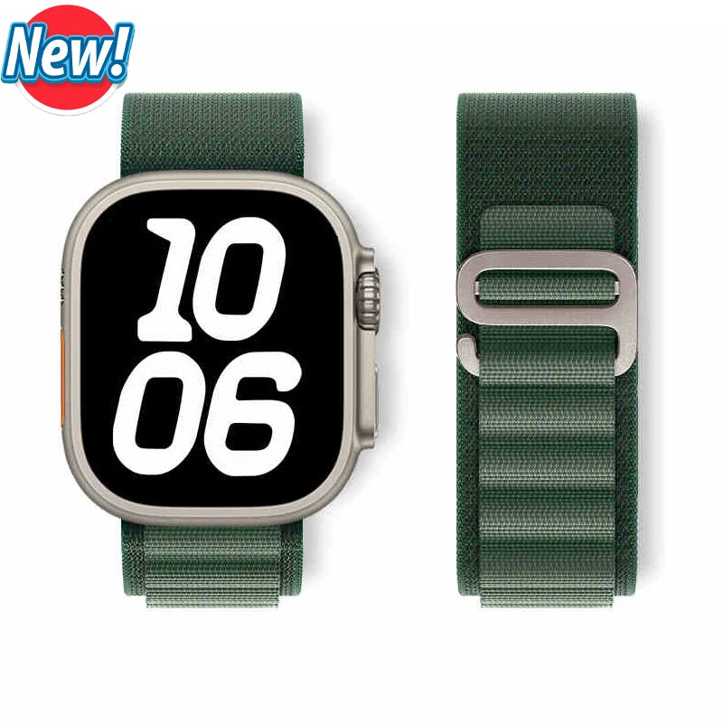 Alpine Loop Strap for Apple Watch Ultra 2 & Series 10–4 | Durable Sport Band