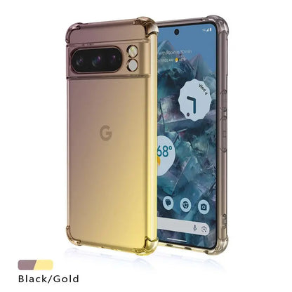 Gradient Airbag TPU Shockproof Case for Google Pixel 9 Pro XL 8A 8 7A 7 6A
