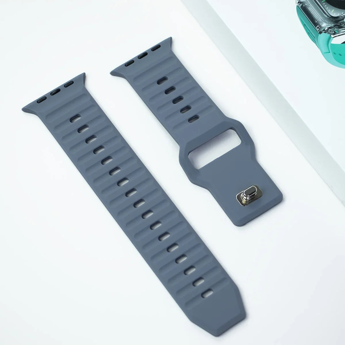 Sport Silicone Strap for Apple Watch Ultra 2 & Series 9–6 | 49–42mm Band